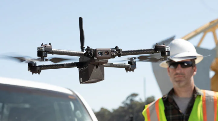 Drone with thermal imaging